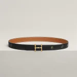 H Torsade belt buckle & Hermès sur Mer reversible leather strap 24 mm